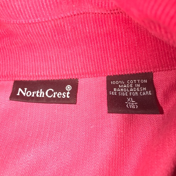 Coral Corduroy Jacket - Picture 3 of 3